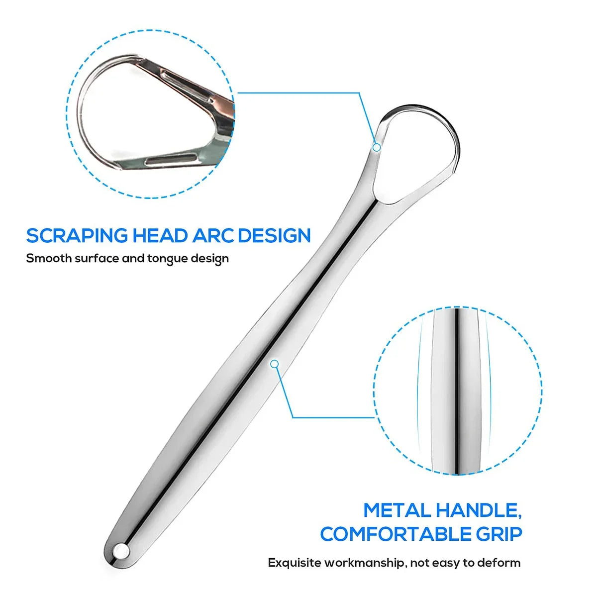 Anti-Bacterial Tongue Scraper KIT
