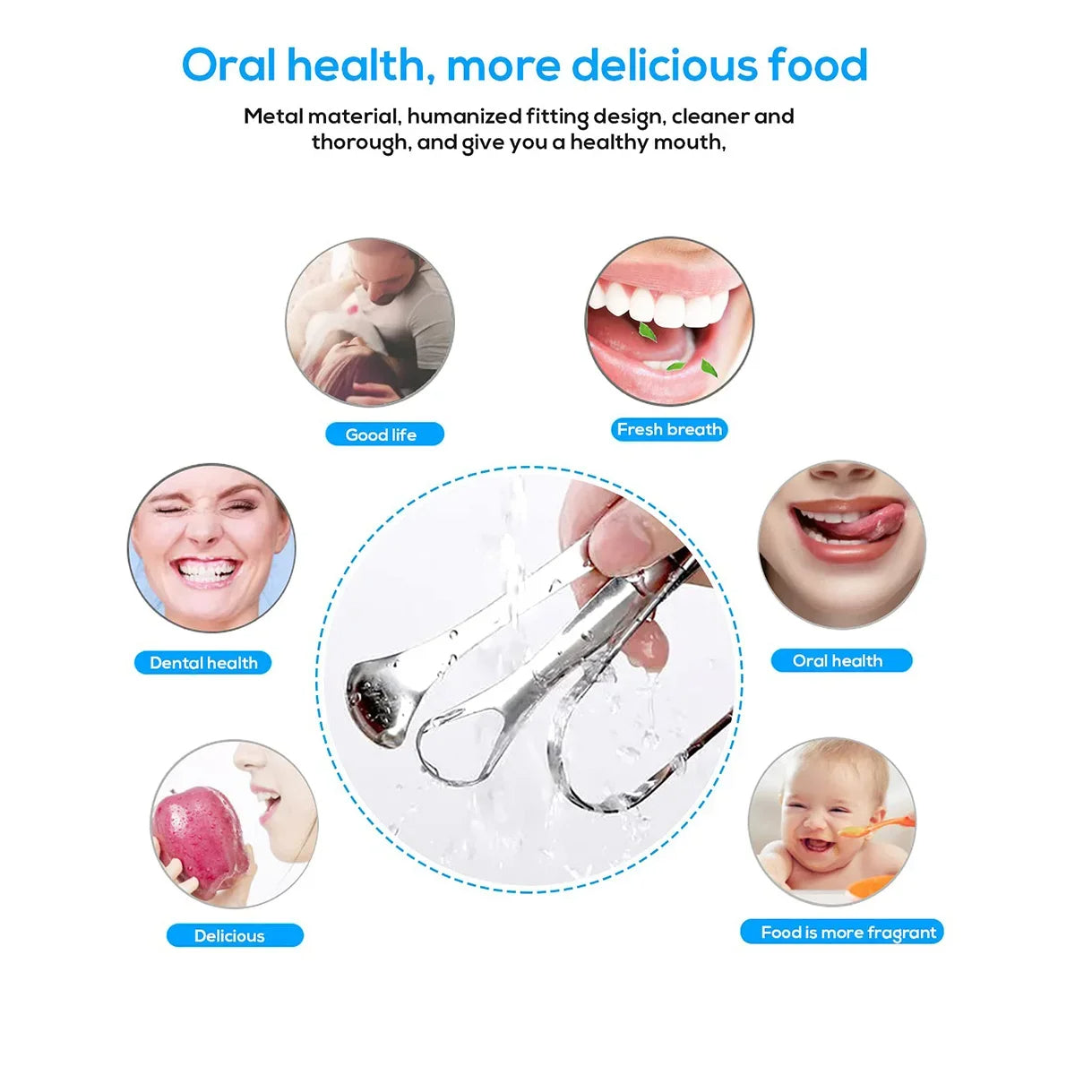 Anti-Bacterial Tongue Scraper KIT