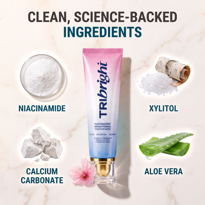 Niacinamide Whitening Toothpaste - TriBright